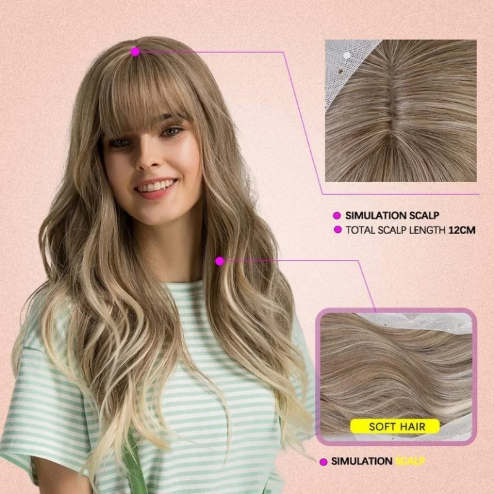 Blooming Hair Wavy Blonde 24